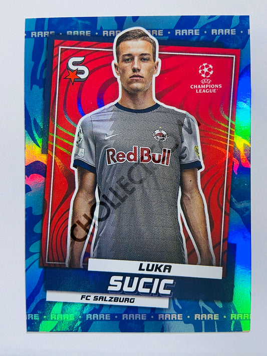 Luka Sucic - FC Salzburg 2022-23 Topps UEFA Superstars Rare Parallel #157