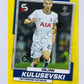 Dejan Kulusevski - Tottenham Hotspur 2022-23 Topps UEFA Superstars Common Yellow Action Image Variation #33