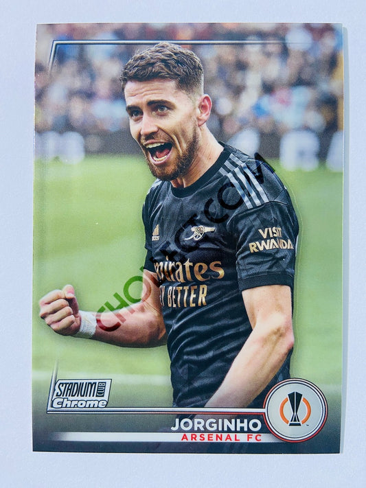 Jorginho - Arsenal FC 2022-23 Topps Stadium Club Chrome UEFA Club Competitions #20