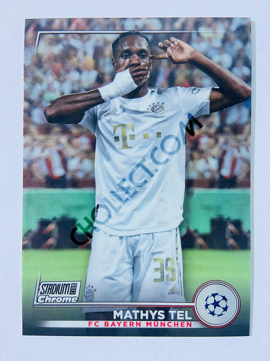 Mathys Tel - FC Bayern München 2022-23 Topps Stadium Club Chrome UEFA Club Competitions #39