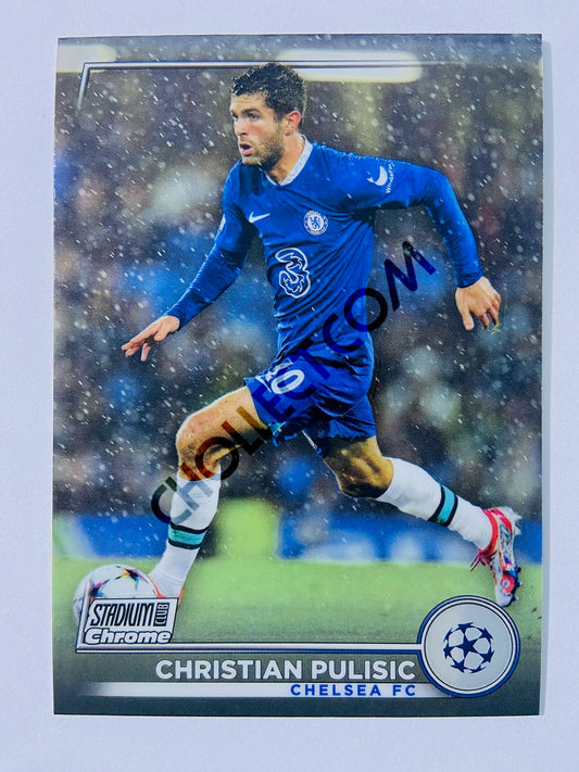 Christian Pulisic - Chelsea FC 2022-23 Topps Stadium Club Chrome UEFA Club Competitions #41