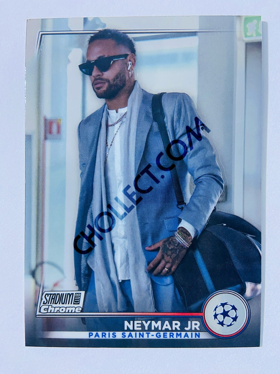 Neymar Jr - Paris Saint-Germain 2022-23 Topps Stadium Club Chrome UEFA Club Competitions #69