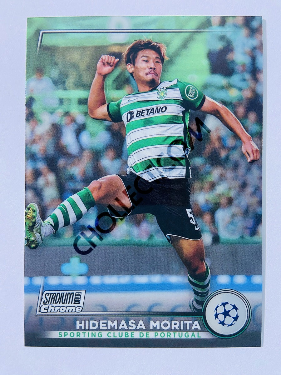 Hidemasa Morita - Sporting Clube de Portugal 2022-23 Topps Stadium Club Chrome UEFA Club Competitions #82