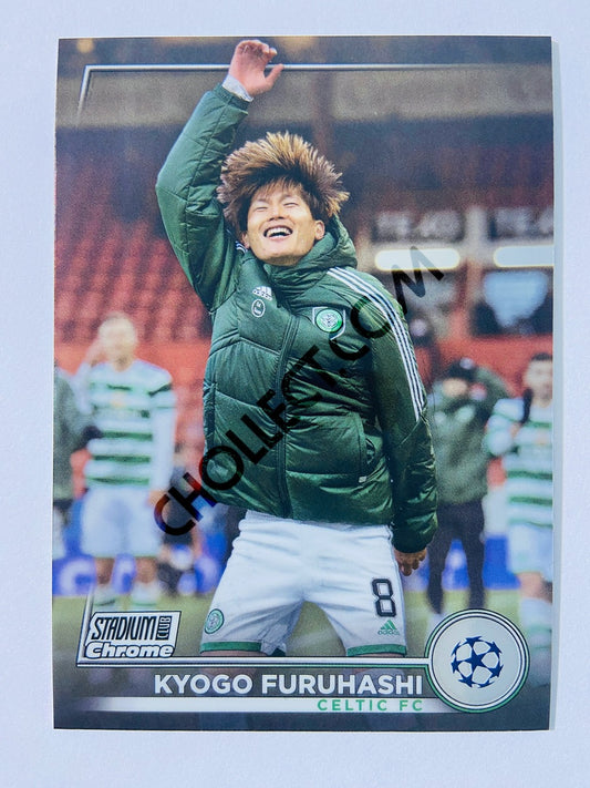 Kyogo Furuhashi - Celtic FC 2022-23 Topps Stadium Club Chrome UEFA Club Competitions #86