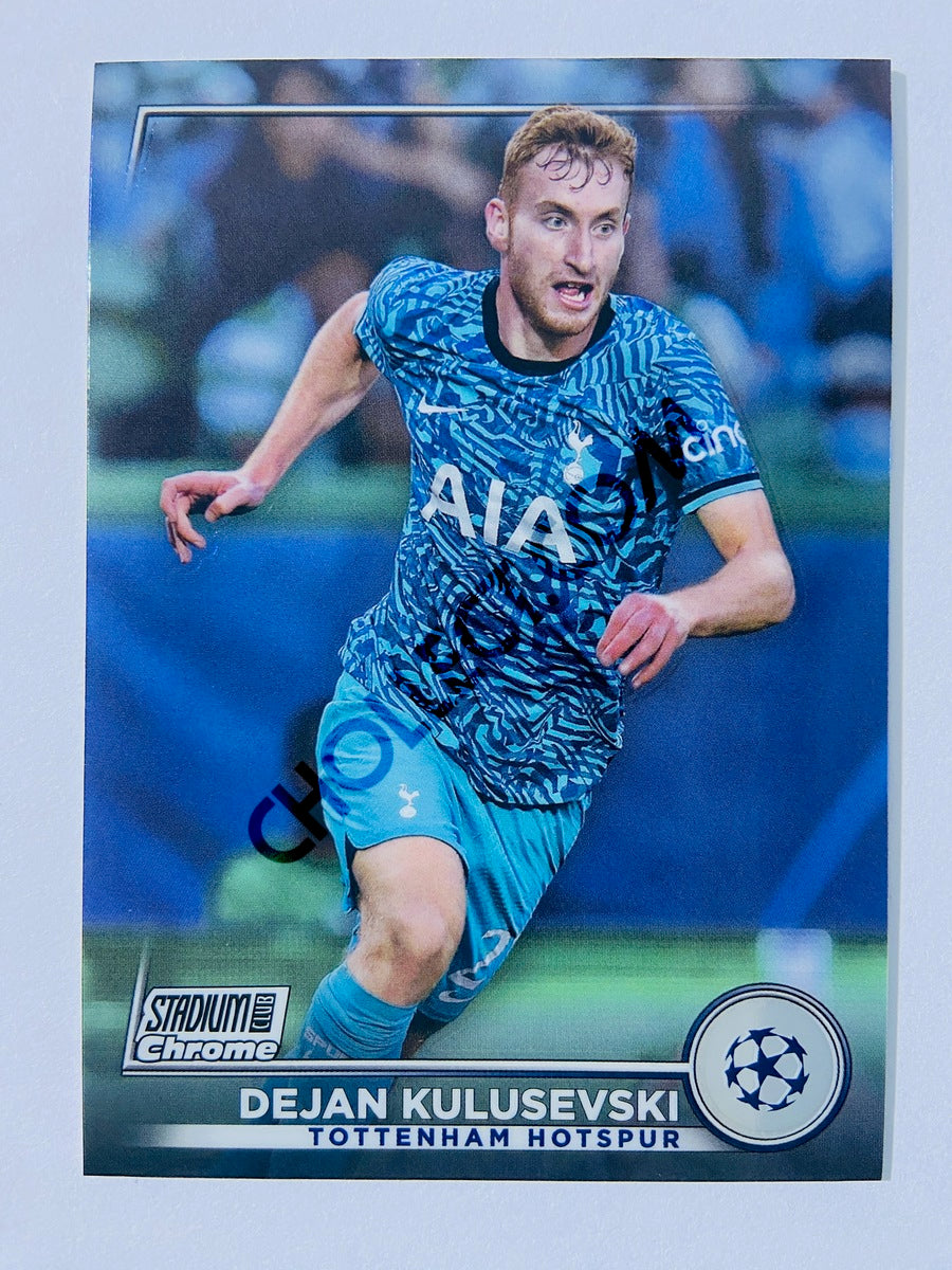 Dejan Kulusevski - Tottenham Hotspur 2022-23 Topps Stadium Club Chrome UEFA Club Competitions #98