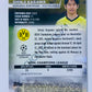 Shinji Kagawa - Borussia Dortmund 2022-23 Topps Stadium Club Chrome UEFA Club Competitions Blue Prism Parallel #78