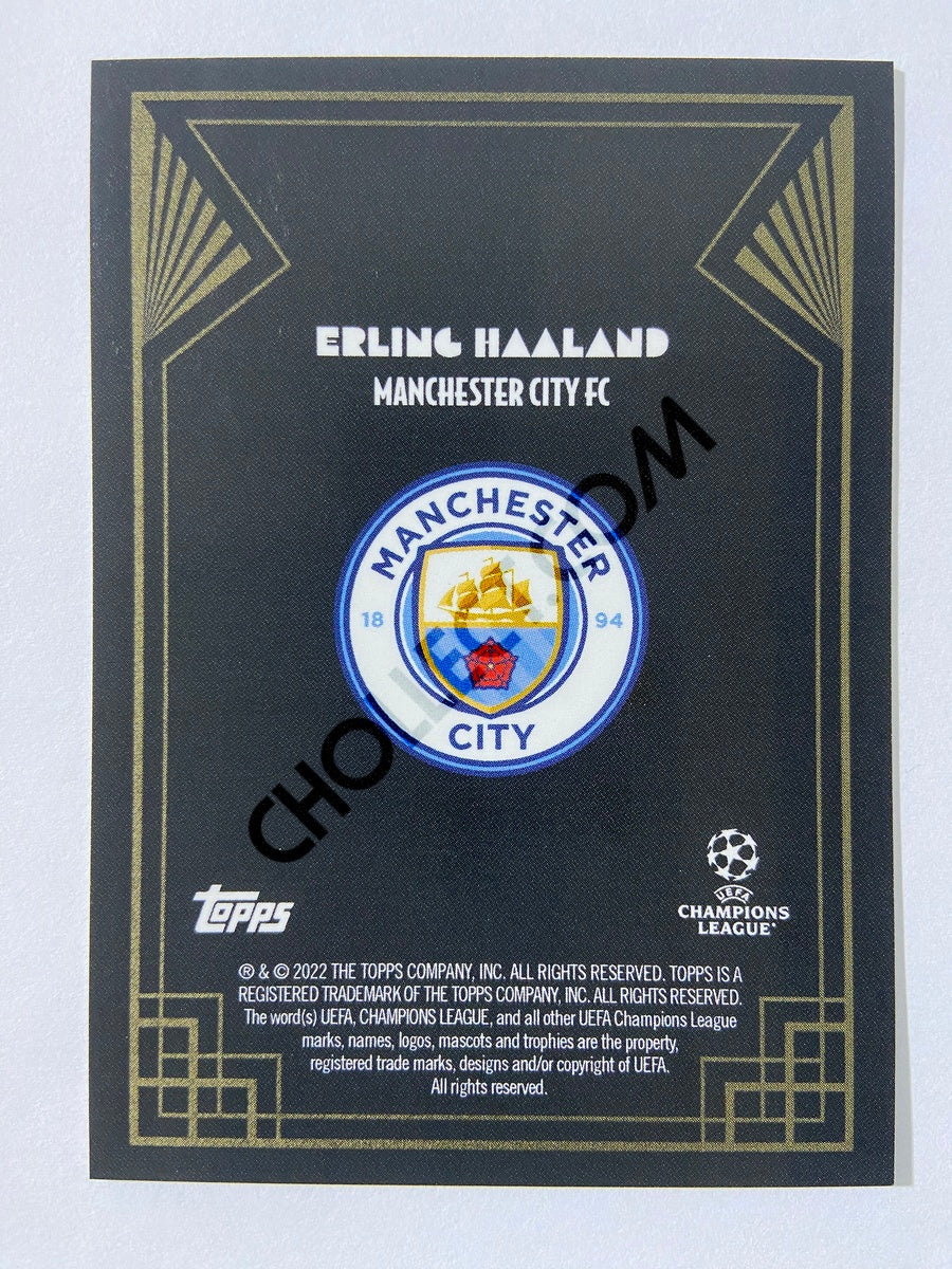 Erling Haaland - Manchester City 2022 Topps Deco EUFA Golden Great