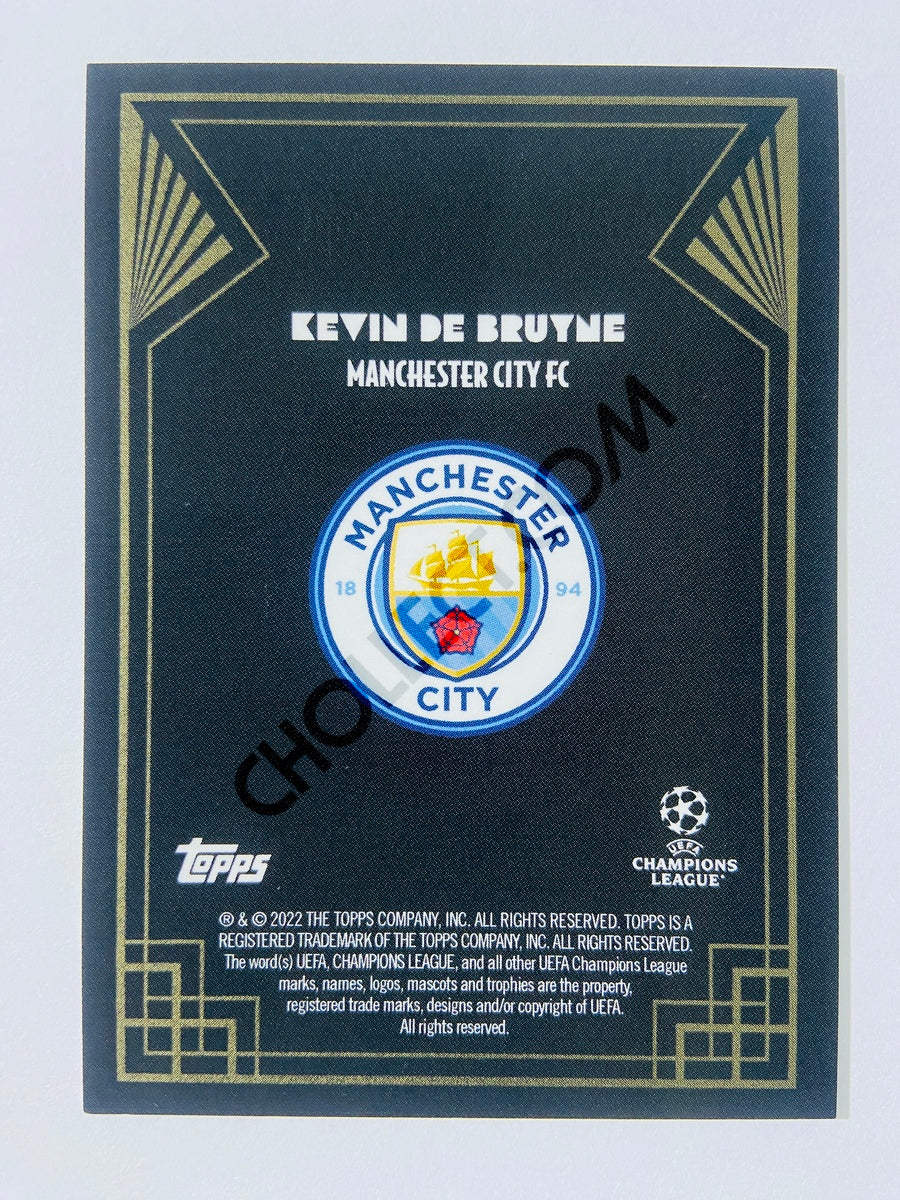 Kevin De Bruyne - Manchester City 2022 Topps Deco EUFA Golden Great