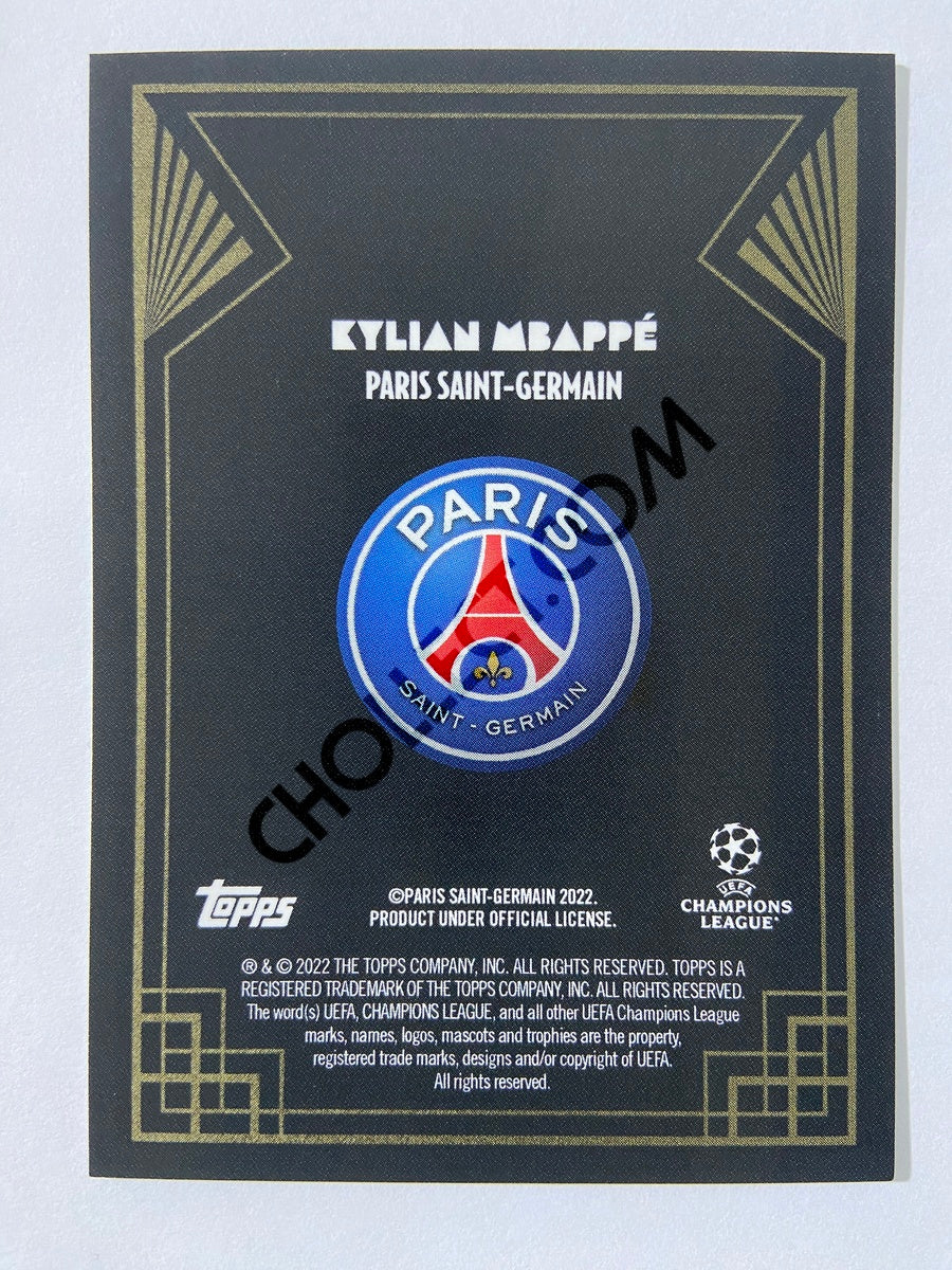 Kylan Mbappe - Paris Saint-Germain 2022 Topps Deco EUFA Golden Great