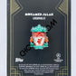 Mohamed Salah - Liverpool 2022 Topps Deco EUFA Golden Great