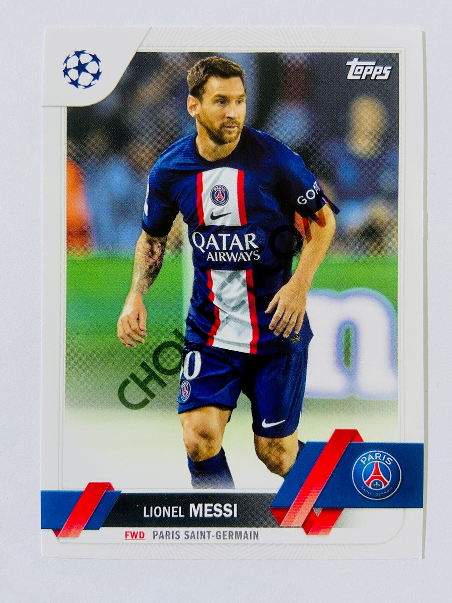 Lionel Messi - Paris Saint-Germain 2022-23 Topps UEFA Club Competitions #1