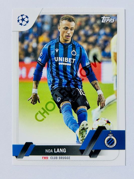 Noa Lang - Club Brugge 2022-23 Topps UEFA Club Competitions #4