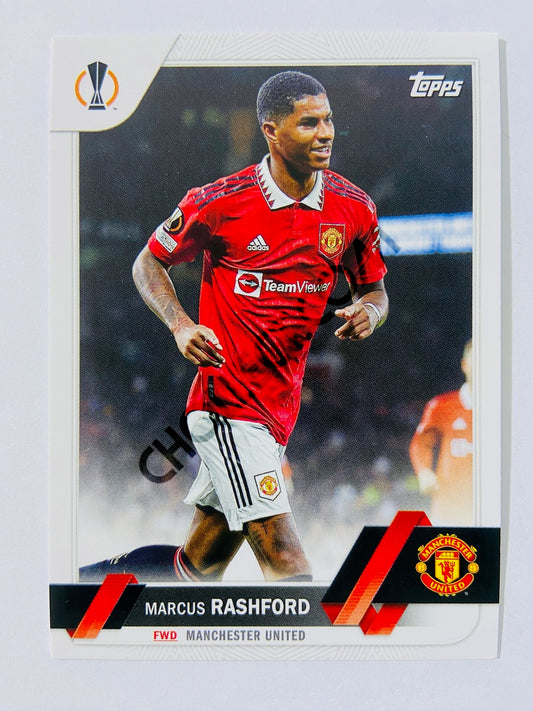 Marcus Rashford - Manchester United 2022-23 Topps UEFA Club Competitions #7