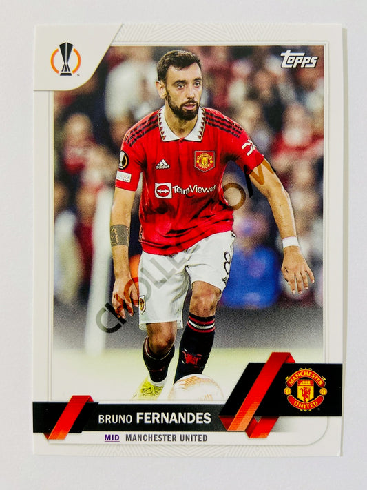 Bruno Fernandes - Manchester United 2022-23 Topps UEFA Club Competitions #8