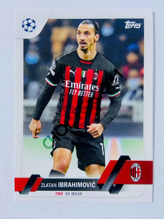 Zlatan Ibrahimovic - AC Milan 2022-23 Topps UEFA Club Competitions #11