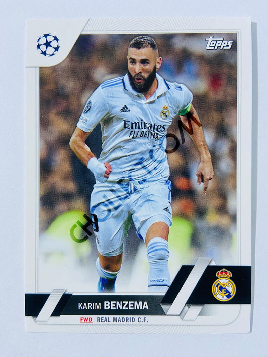 Karim Benzema - Real Madrid C.F. 2022-23 Topps UEFA Club Competitions #14