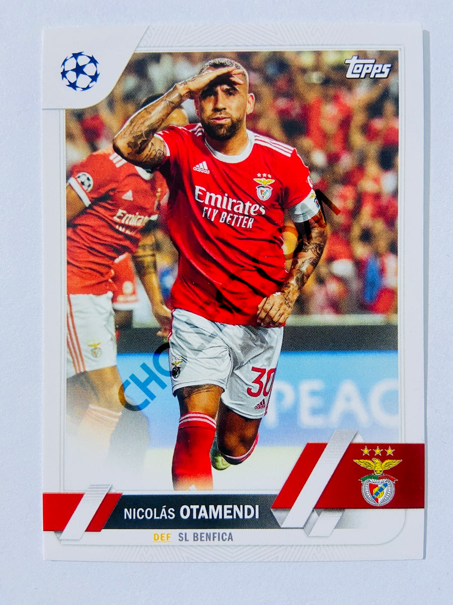 Nicolas Otamendi - SL Benfica 2022-23 Topps UEFA Club Competitions #15