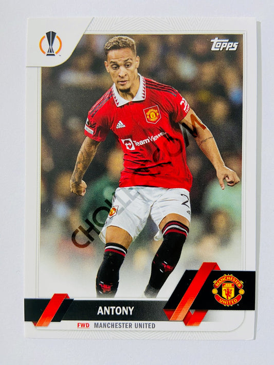 Antony - Manchester United 2022-23 Topps UEFA Club Competitions #21