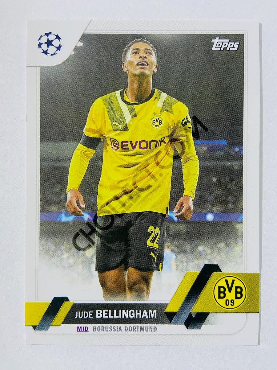 Jude Bellingham - Borussia Dortmund 2022-23 Topps UEFA Club Competitions #22