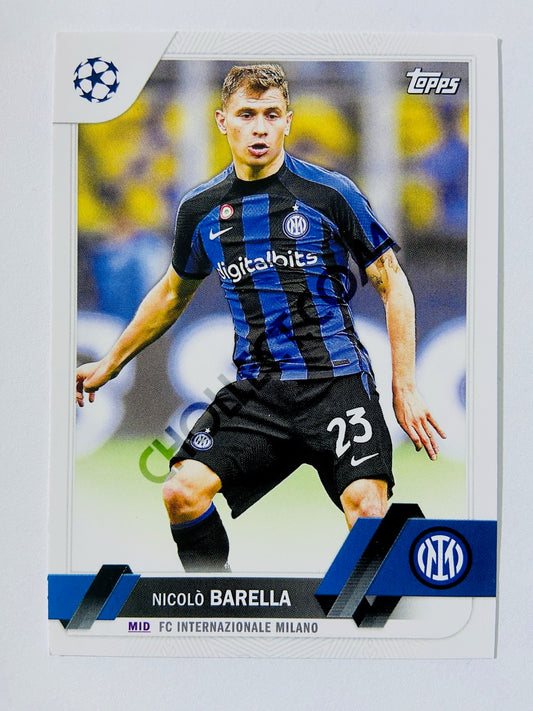 Nicolo Barella - FC Internazionale Milano 2022-23 Topps UEFA Club Competitions #23