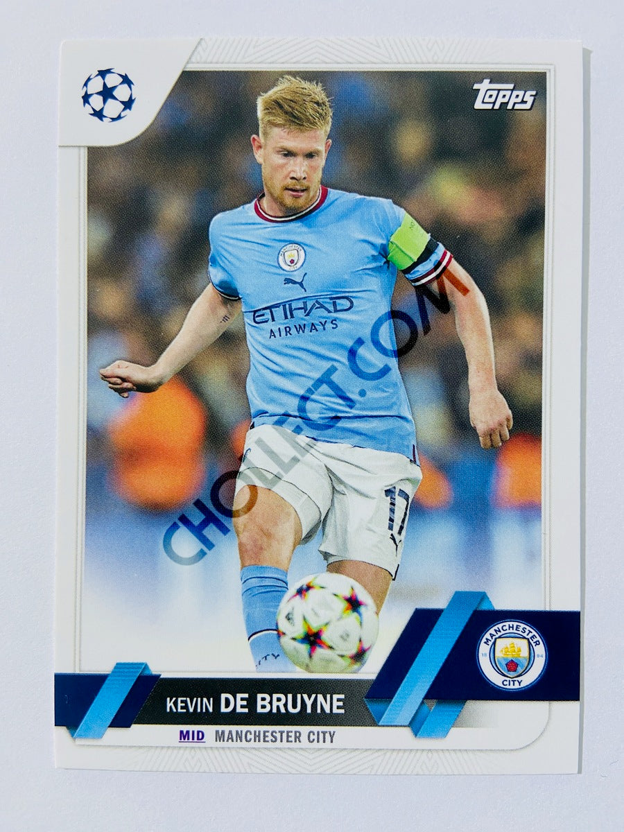 Kevin De Bruyne - Manchester City 2022-23 Topps UEFA Club Competitions #33