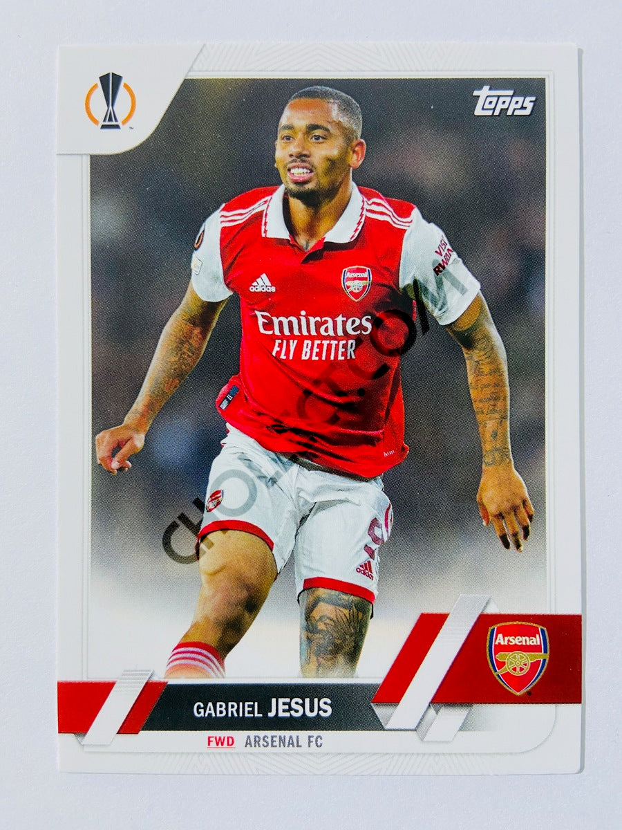 Gabriel Jesus - Arsenal FC 2022-23 Topps UEFA Club Competitions #38