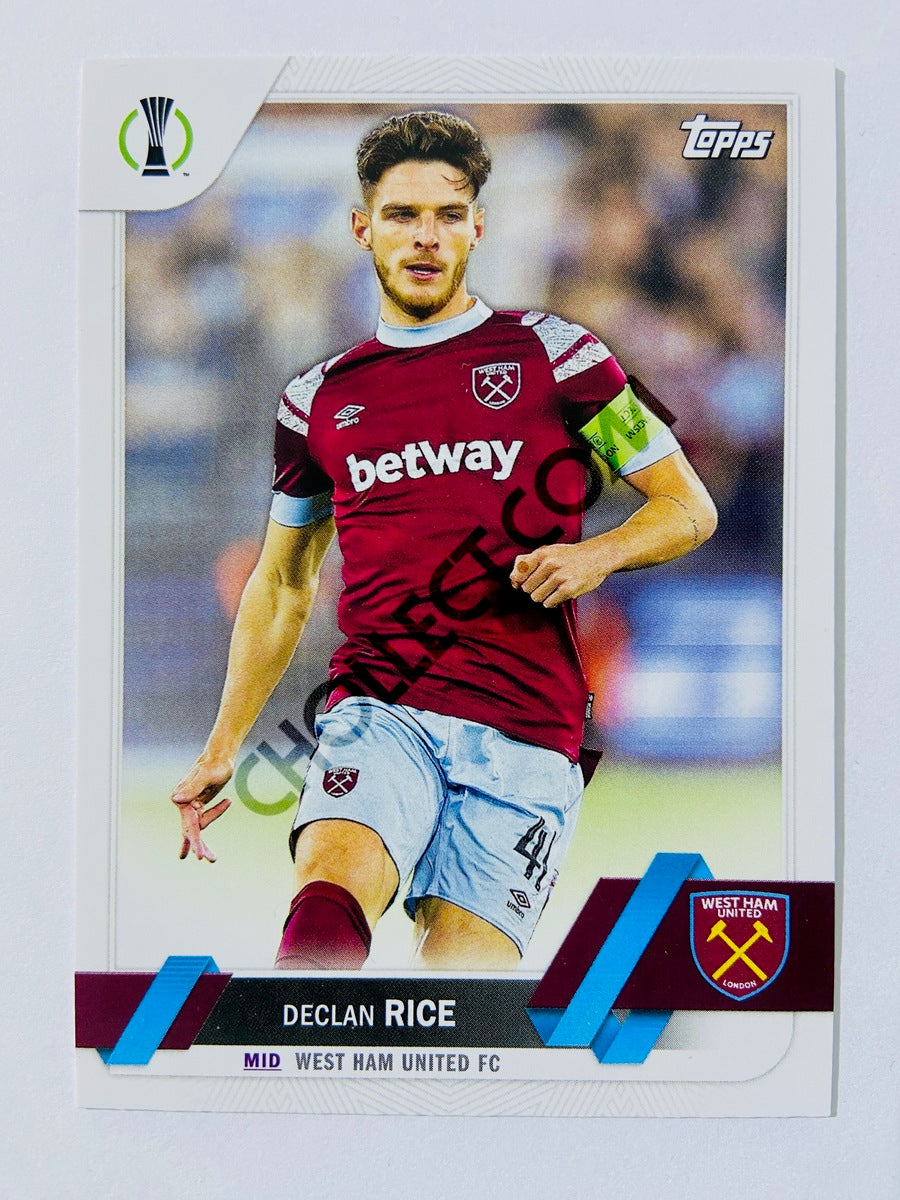 Declan Rice - West Ham United FC 2022-23 Topps UEFA Club Competitions #41