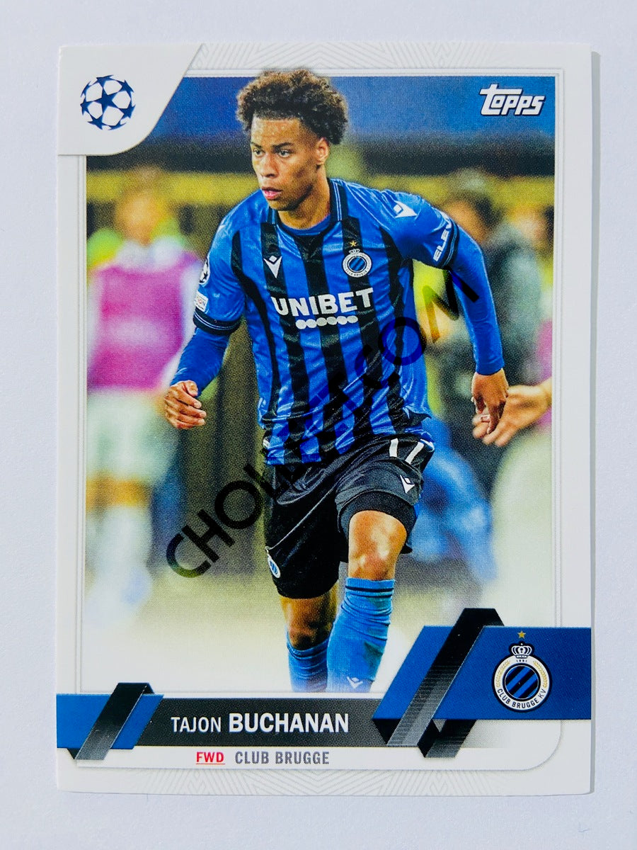 Tajon Buchanan - Club Brugge 2022-23 Topps UEFA Club Competitions #44