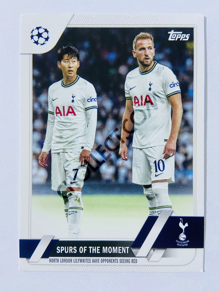 Spurs of the Moment - Tottenham Hotspur 2022-23 Topps UEFA Club Competitions #46