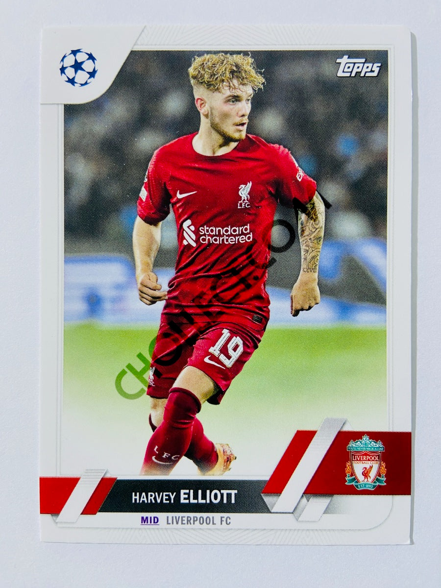 Harvey Elliott - Liverpool FC 2022-23 Topps UEFA Club Competitions #49