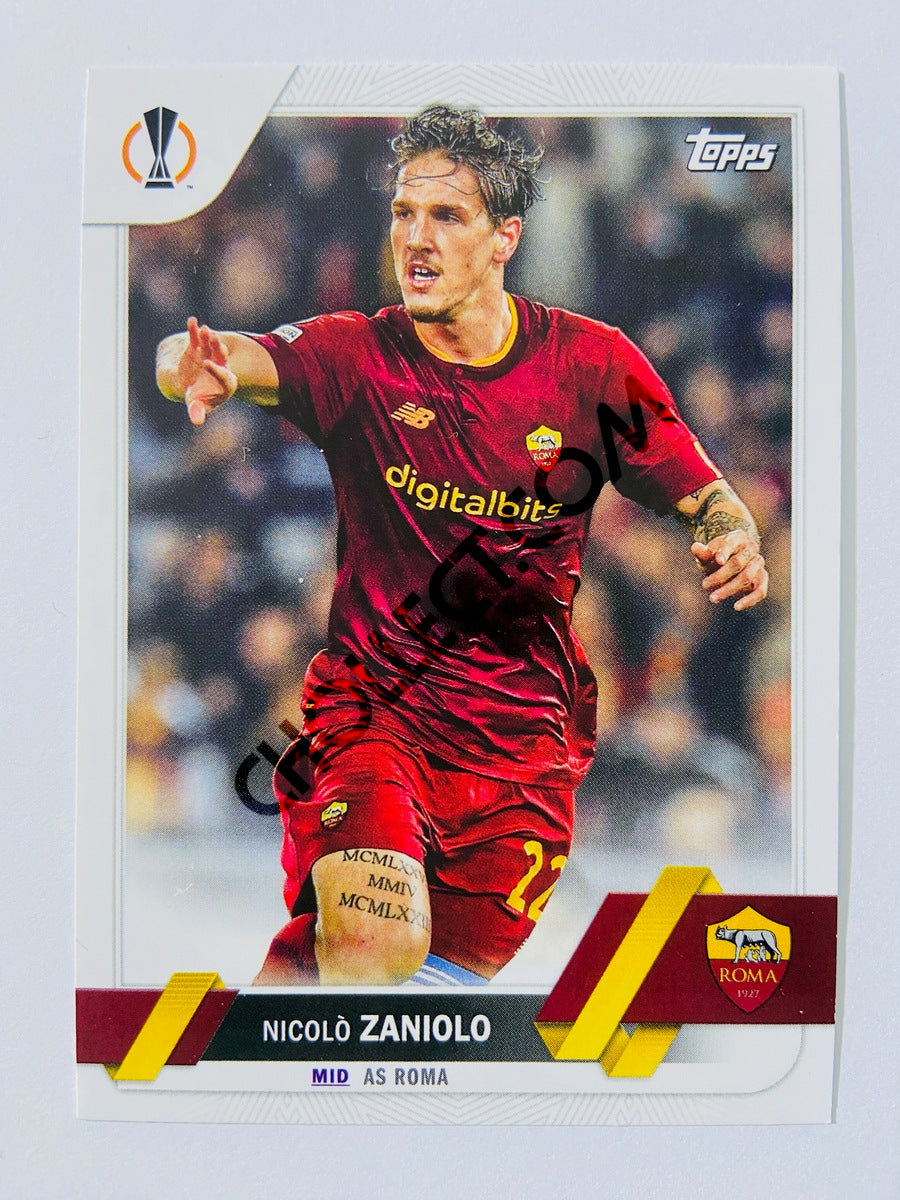 Nicolo Zaniolo - AS Roma 2022-23 Topps UEFA Club Competitions #51