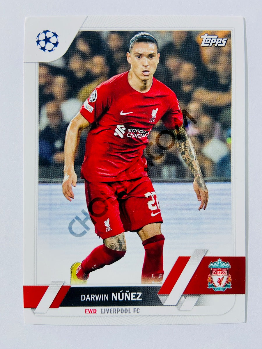 Darwin Nuñez - Liverpool FC 2022-23 Topps UEFA Club Competitions #56