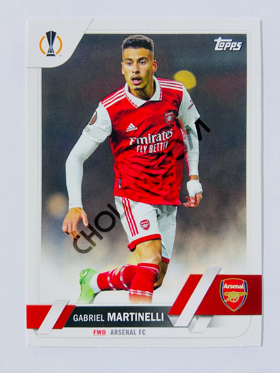 Gabriel Martinelli - Arsenal FC 2022-23 Topps UEFA Club Competitions #57