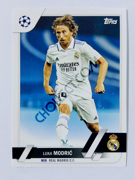 Luka Modric - Real Madrid C.F. 2022-23 Topps UEFA Club Competitions #62