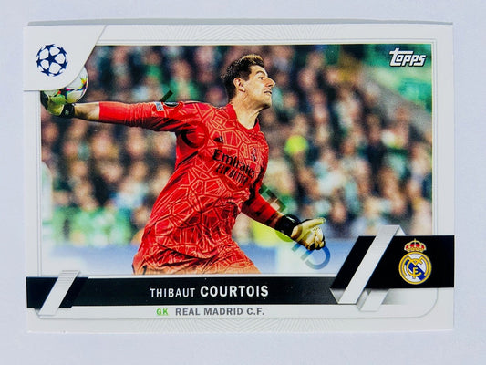 Thibaut Courtois - Real Madrid C.F. 2022-23 Topps UEFA Club Competitions #63