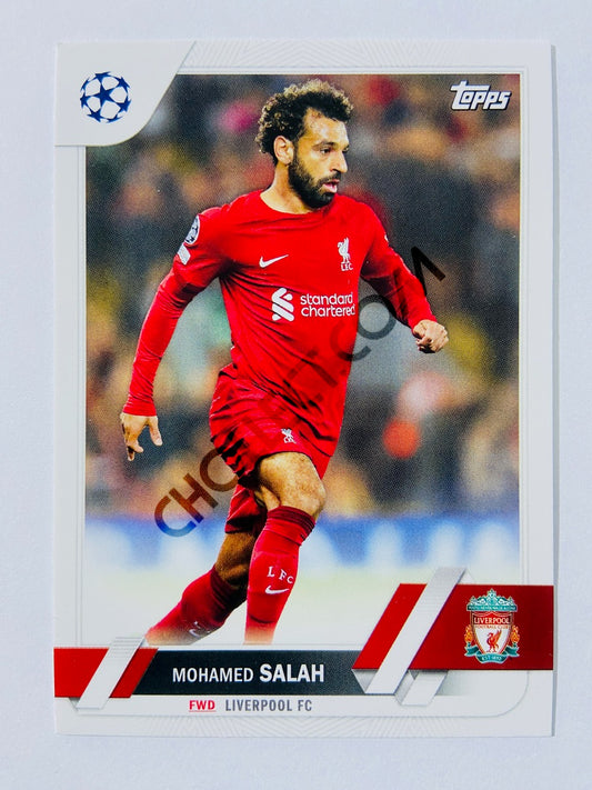 Mohamed Salah - Liverpool FC 2022-23 Topps UEFA Club Competitions #71