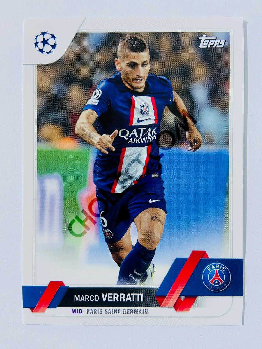 Marco Verratti - Paris Saint-Germain 2022-23 Topps UEFA Club Competitions #73