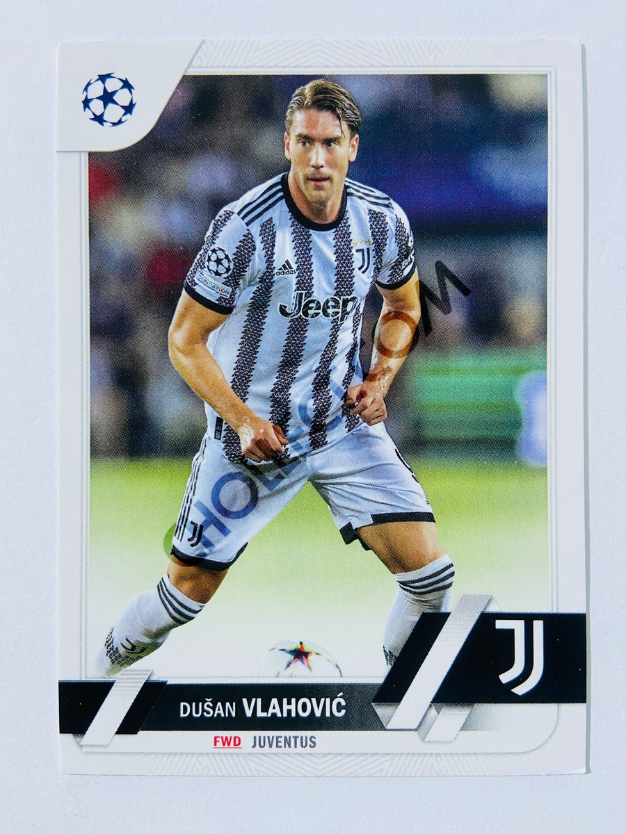 Dusan Vlahovic - Juventus 2022-23 Topps UEFA Club Competitions #75