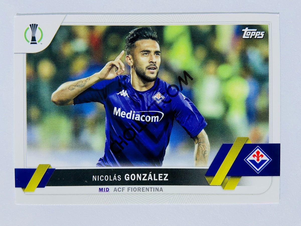 Nicolas Gonzalez - ACF Fiorentina 2022-23 Topps UEFA Club Competitions #77