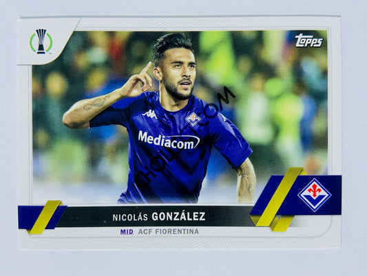 Nicolas Gonzalez - ACF Fiorentina 2022-23 Topps UEFA Club Competitions #77