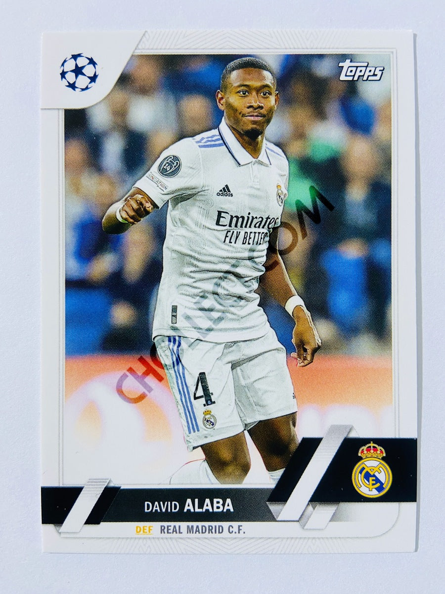 David Alaba - Real Madrid C.F. 2022-23 Topps UEFA Club Competitions #82