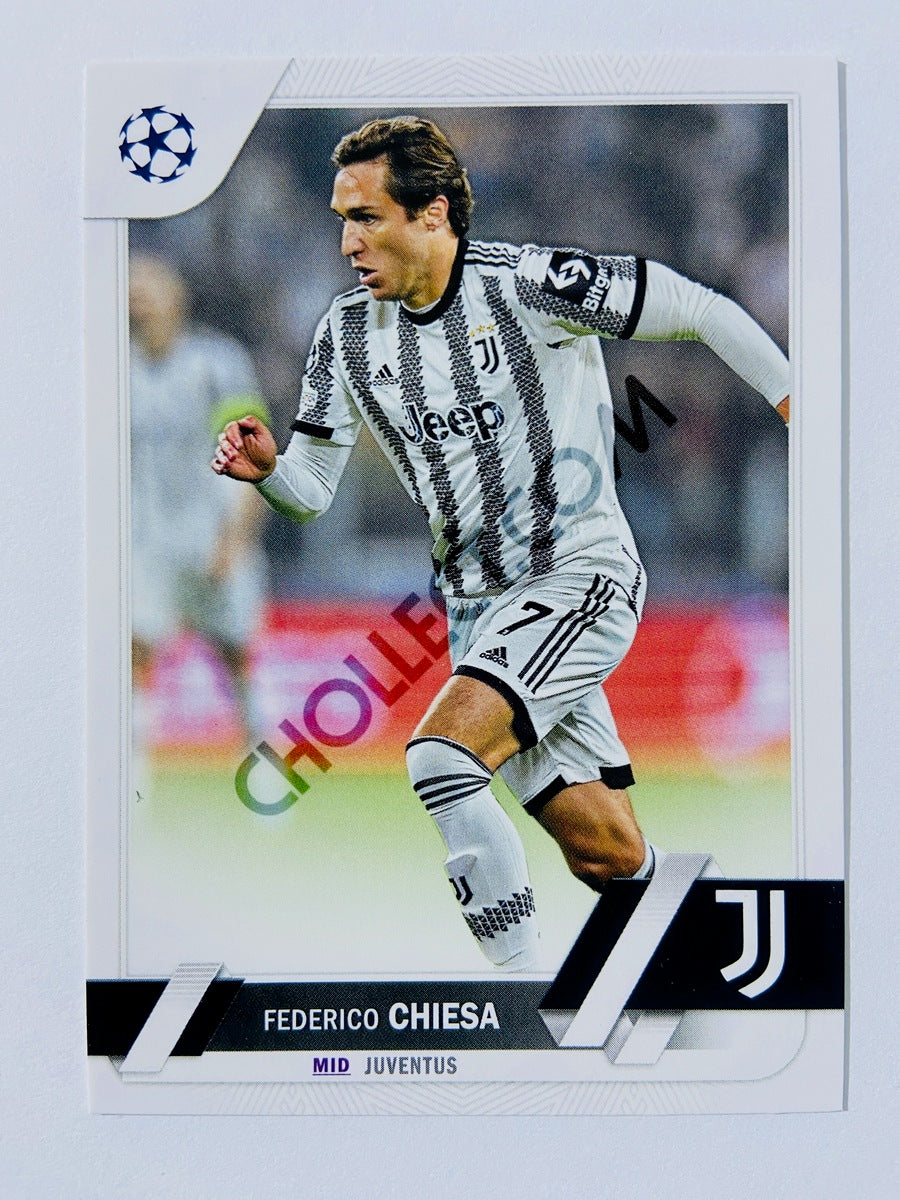 Federico Chiesa - Juventus 2022-23 Topps UEFA Club Competitions #83