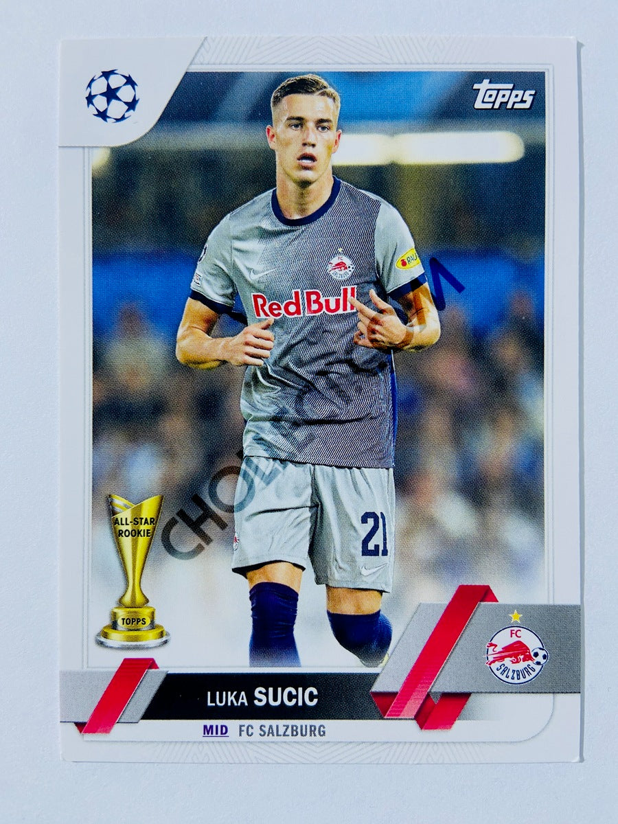 Luka Sucic - FC Salzburg 2022-23 Topps UEFA Club Competitions #95