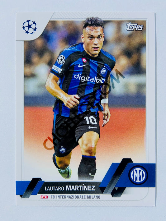 Lautaro Martinez - FC Internazionale Milano 2022-23 Topps UEFA Club Competitions #97