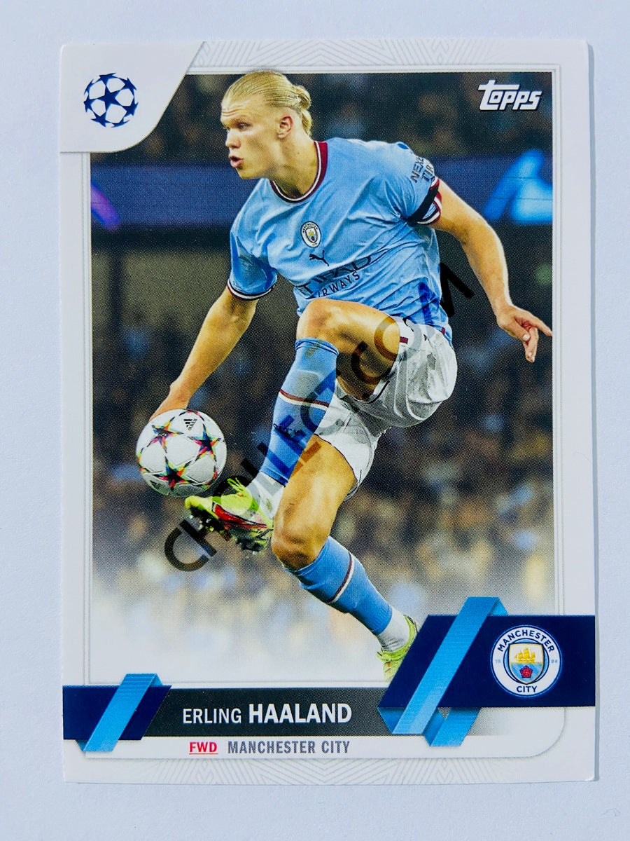 Erling Haaland - Manchester City 2022-23 Topps UEFA Club Competitions #99