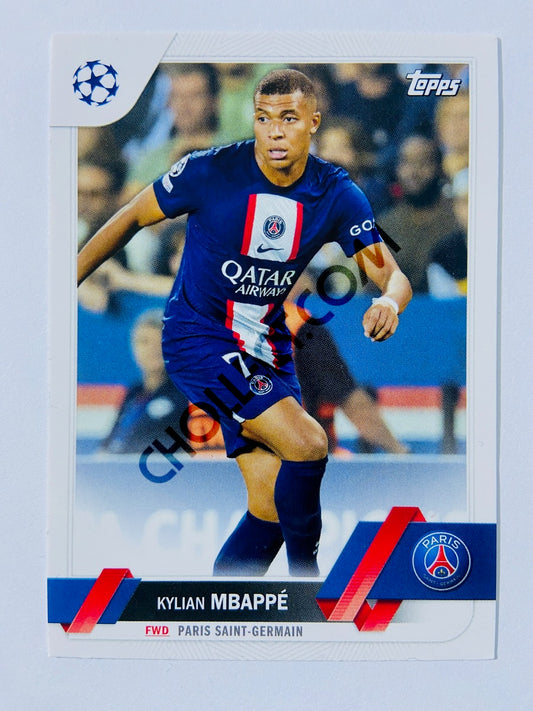 Kylian Mbappe - Paris Saint-Germain 2022-23 Topps UEFA Club Competitions #100