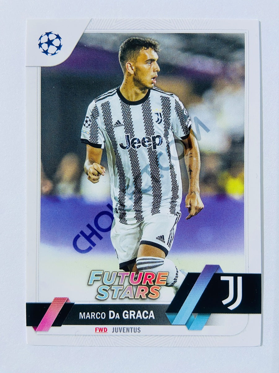 Marco Da Graca - Juventus 2022-23 Topps UEFA Club Competitions Future Stars #101