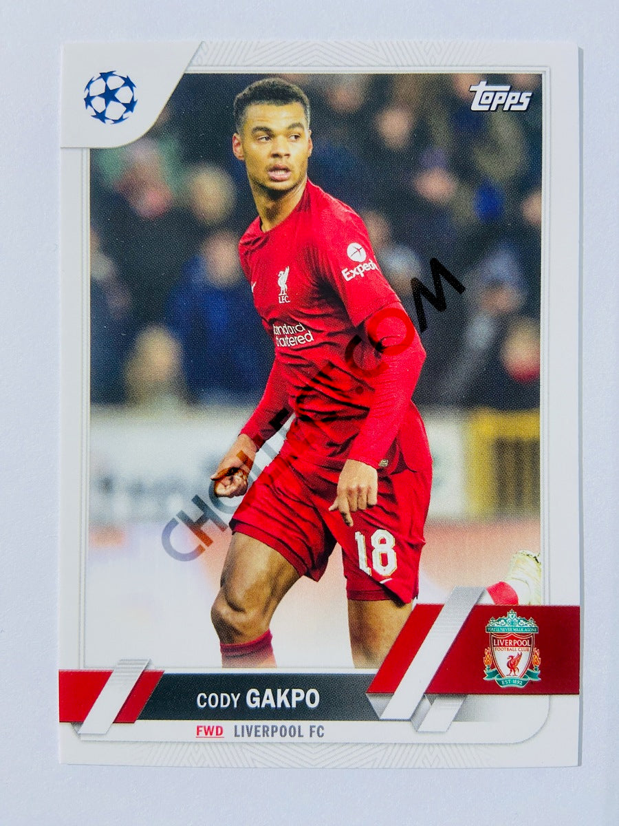 Cody Gakpo - Liverpool FC 2022-23 Topps UEFA Club Competitions #102