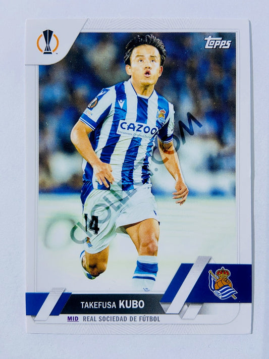 Takefusa Kubo - Real Sociedad de Fútbol 2022-23 Topps UEFA Club Competitions #112