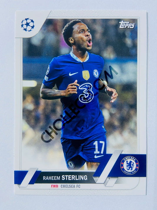 Raheem Sterling - Chelsea FC 2022-23 Topps UEFA Club Competitions #113